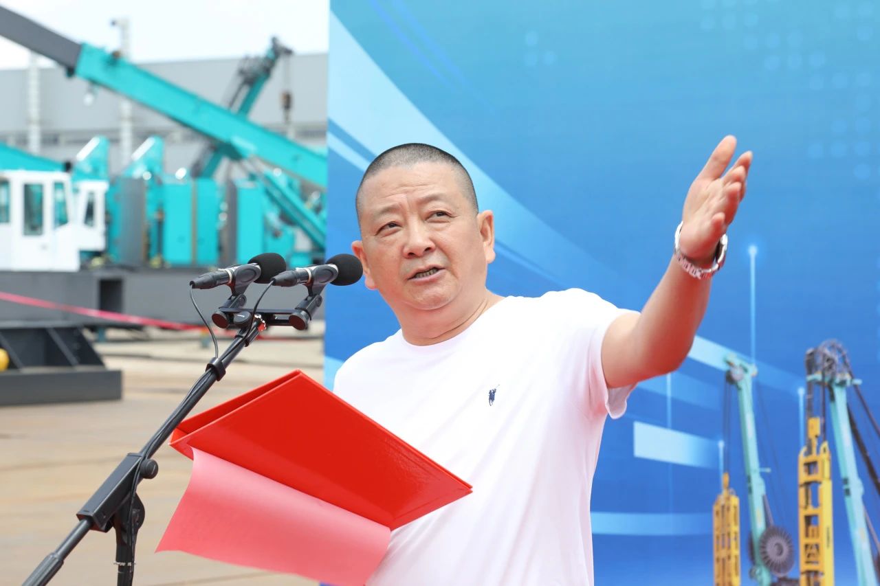 “破纪录王者”再出征！KU酷游官网智能SWDM800旋挖钻机成功交机